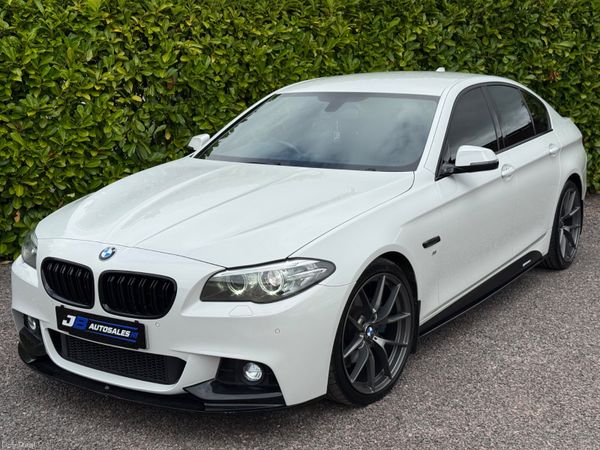 BMW 5-Series Saloon, Diesel, 2016, White