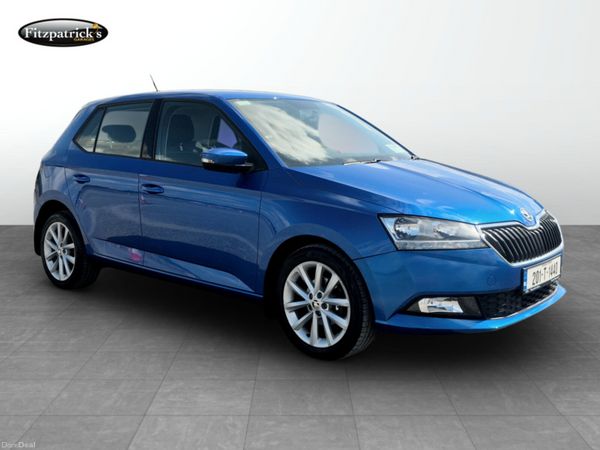 Skoda Fabia Hatchback, Petrol, 2020, Blue