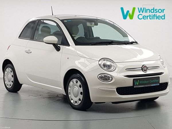 Fiat 500 Hatchback, Petrol, 2019, White
