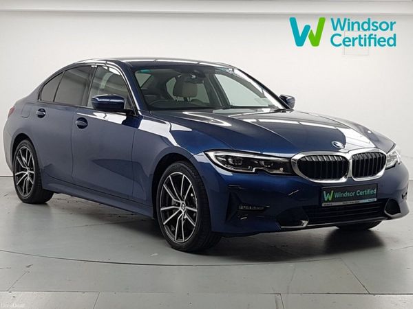 BMW 3-Series Saloon, Petrol Plug-in Hybrid, 2021, Blue