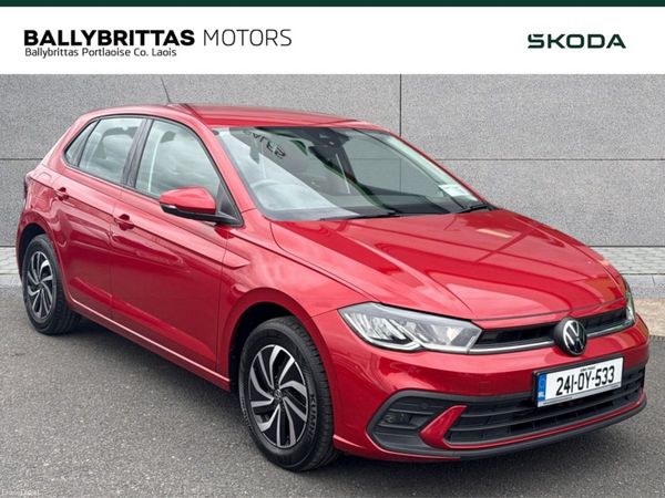 Volkswagen Polo Hatchback, Petrol, 2024, Red