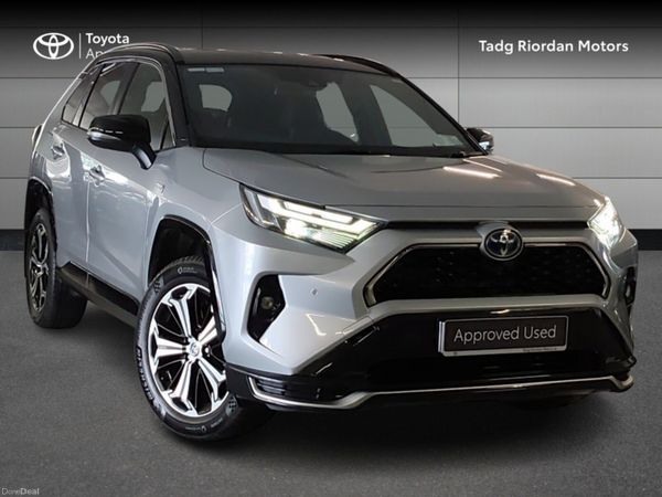 Toyota RAV4 Estate, Petrol Plug-in Hybrid, 2023, Silver
