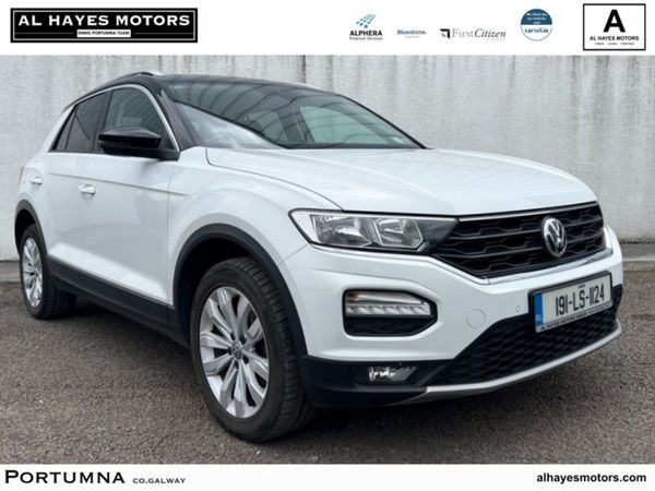 Volkswagen T-Roc SUV, Petrol, 2019, White