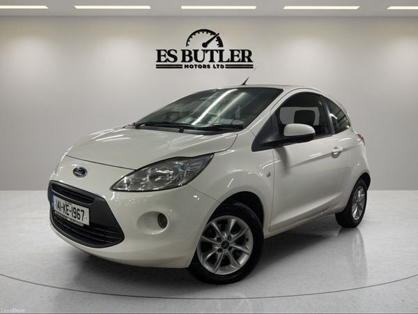 Ford KA Hatchback, Petrol, 2014, White