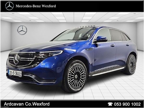 Mercedes-Benz EQC SUV, Electric, 2021, Blue