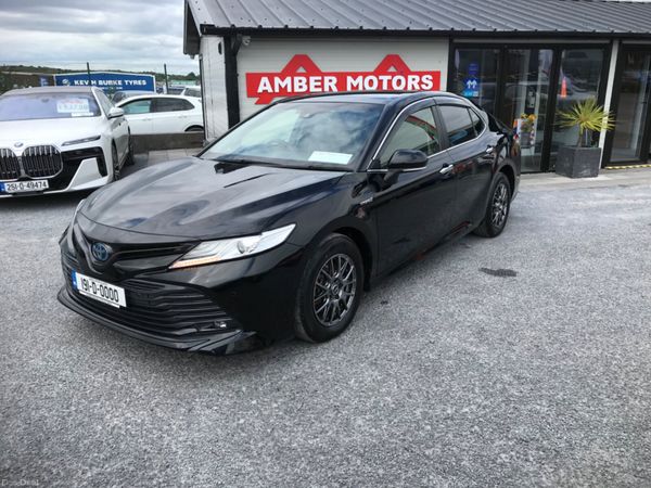 Toyota Camry Saloon, Petrol Hybrid, 2019, Black