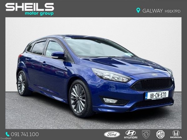 Ford Focus Hatchback, Diesel, 2018, Blue