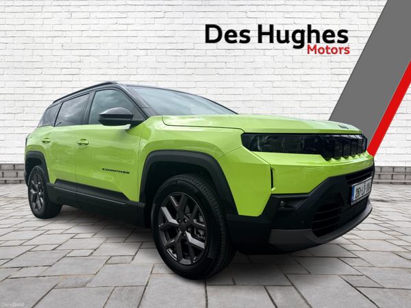 Jeep Compass SUV, Petrol Hybrid, 2026, Green