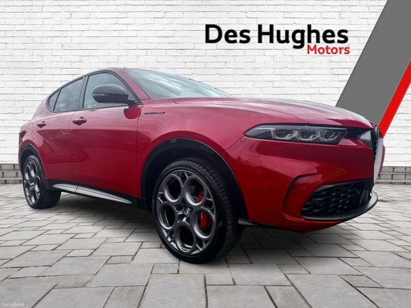 Alfa Romeo Tonale SUV, Petrol Plug-in Hybrid, 2023, Red