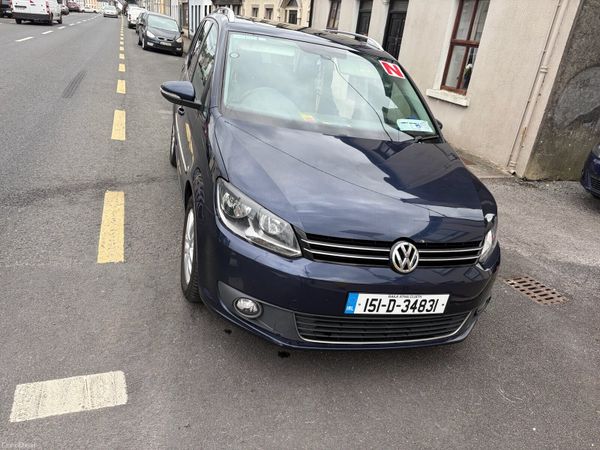 Volkswagen Touran MPV, Diesel, 2015, Blue