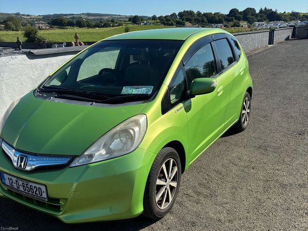 Honda Fit Hatchback, Petrol Hybrid, 2012, Green