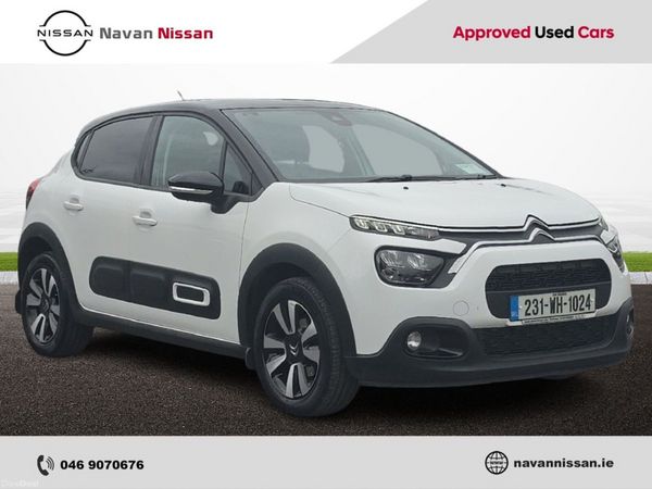 Citroen C3 Hatchback, Petrol, 2023, White