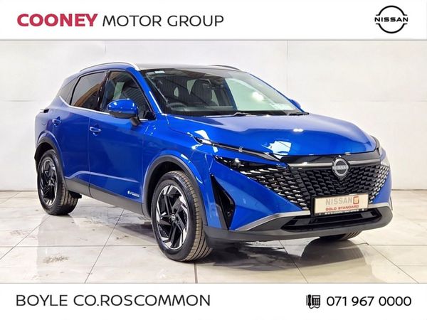 Nissan Qashqai SUV, Petrol Hybrid, 2026, Blue