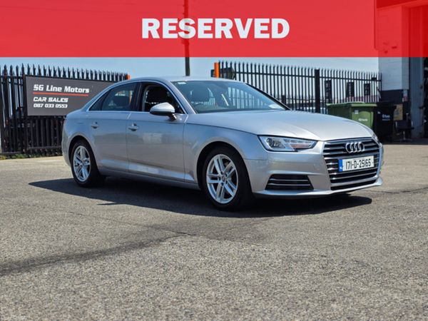 Audi A4 Saloon, Diesel, 2017, Grey