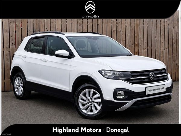 Volkswagen T-Cross Estate, Petrol, 2022, White