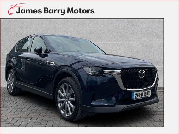 Mazda CX-60 SUV, Petrol Plug-in Hybrid, 2026, Blue