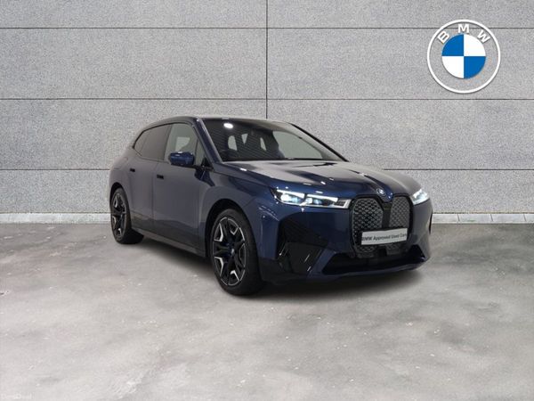 BMW iX SUV, Electric, 2023, Blue
