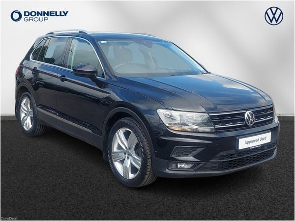 Volkswagen Tiguan Estate, Diesel, 2020, Black