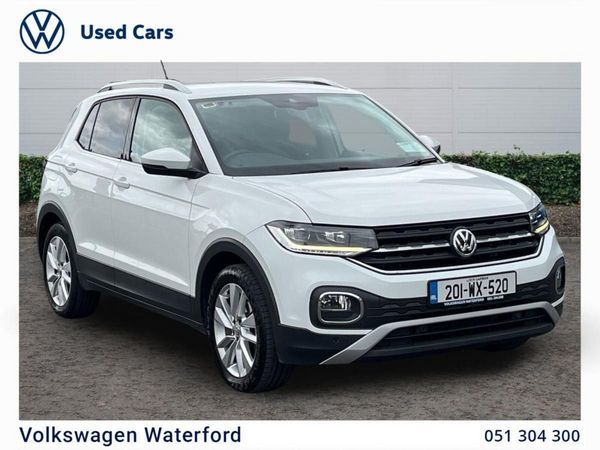 Volkswagen T-Cross Estate, Petrol, 2020, White