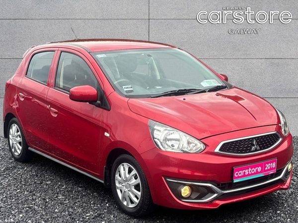 Mitsubishi Space Star Hatchback, Petrol, 2018, Red