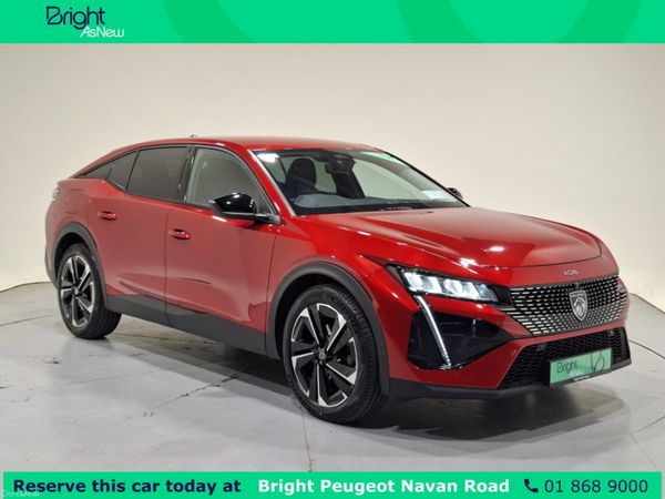 Peugeot 408 Hatchback, Petrol, 2023, Red