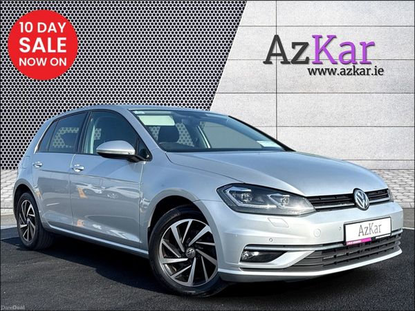 Volkswagen Golf Hatchback, Diesel, 2020, Silver