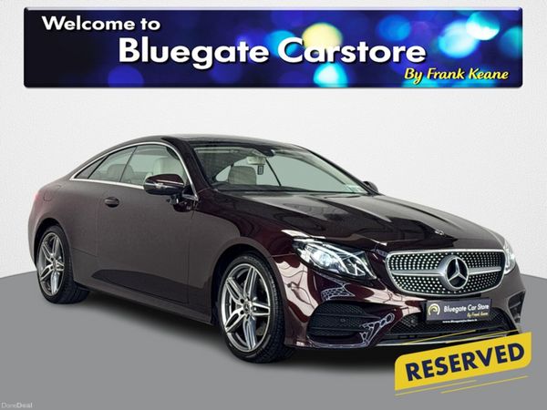 Mercedes-Benz E-Class Coupe, Diesel, 2019, Purple