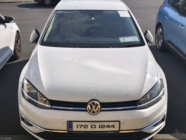 Volkswagen Golf Hatchback, Diesel, 2017, White