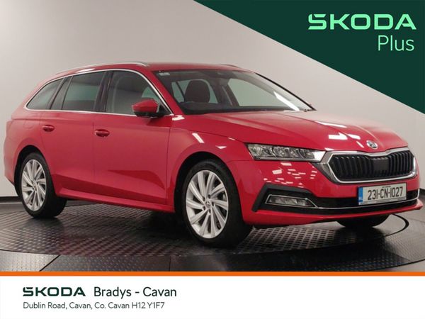 Skoda Octavia Estate, Diesel, 2023, Red