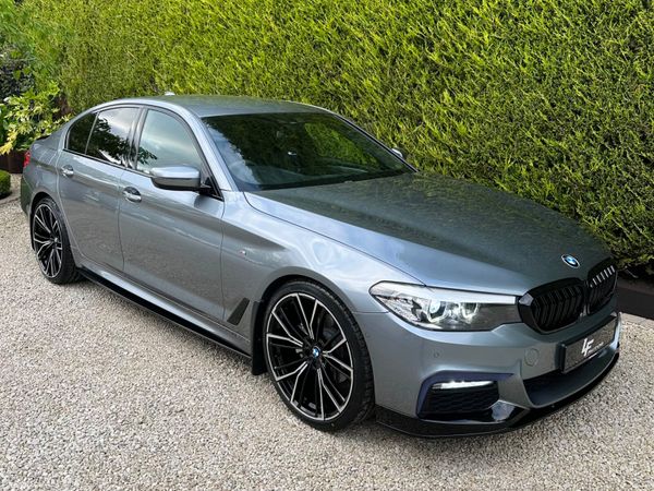 BMW 5-Series Saloon, Diesel, 2018, Blue