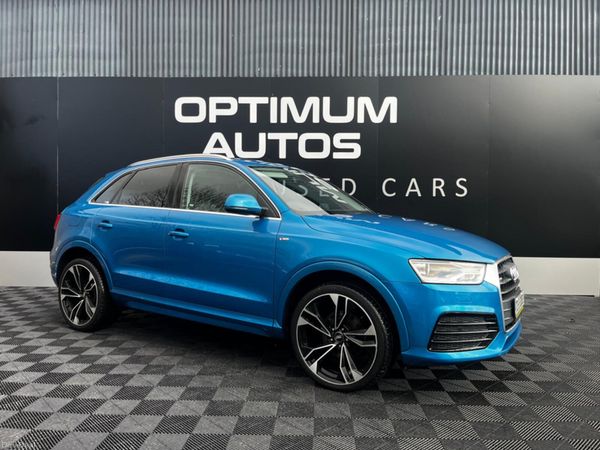 Audi Q3 SUV, Petrol, 2017, Blue