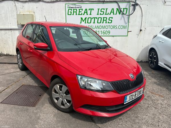 Skoda Fabia Hatchback, Petrol, 2017, Red