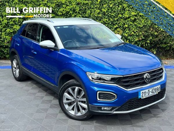 Volkswagen T-Roc SUV, Diesel, 2021, Blue