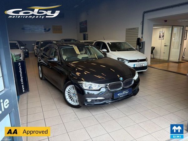 BMW 3-Series Saloon, Petrol Plug-in Hybrid, 2016, Black