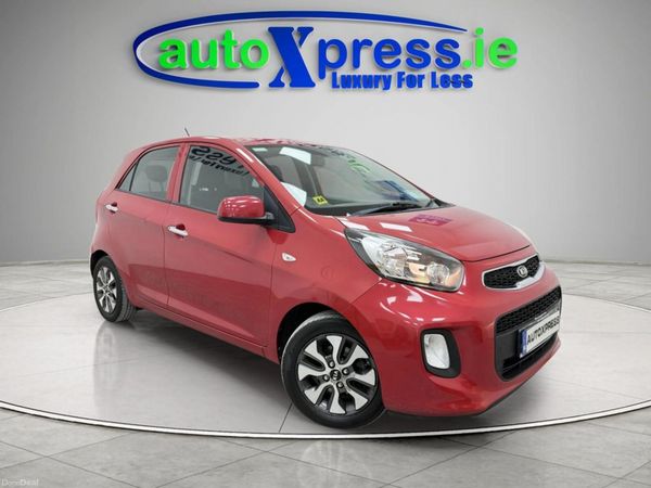 Kia Picanto Hatchback, Petrol, 2017, Red