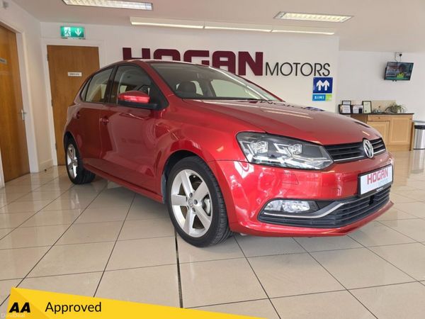 Volkswagen Polo Hatchback, Petrol, 2017, Red