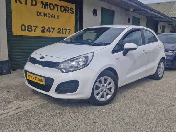 Kia Rio Hatchback, Petrol, 2014, White