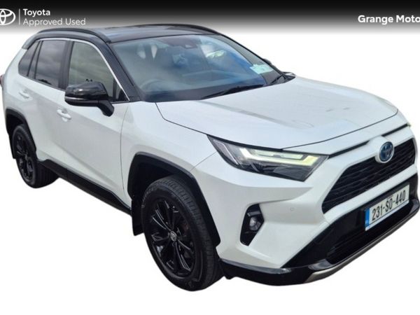 Toyota RAV4 SUV, Petrol Hybrid, 2023, White