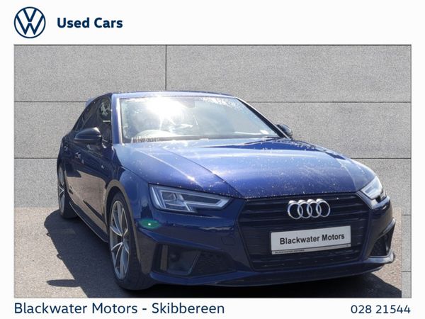 Audi A4 Saloon, Diesel, 2019, Blue