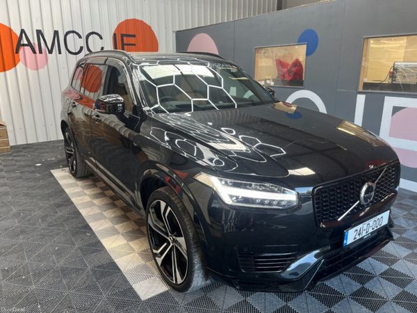Volvo XC90 SUV, Petrol Plug-in Hybrid, 2024, Black