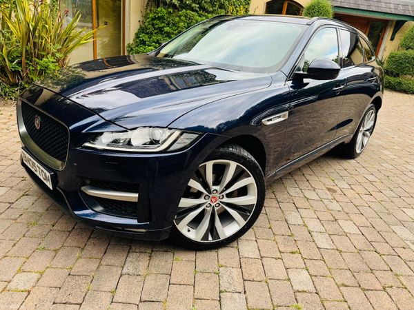 Jaguar F-Pace SUV, Diesel, 2016, Blue