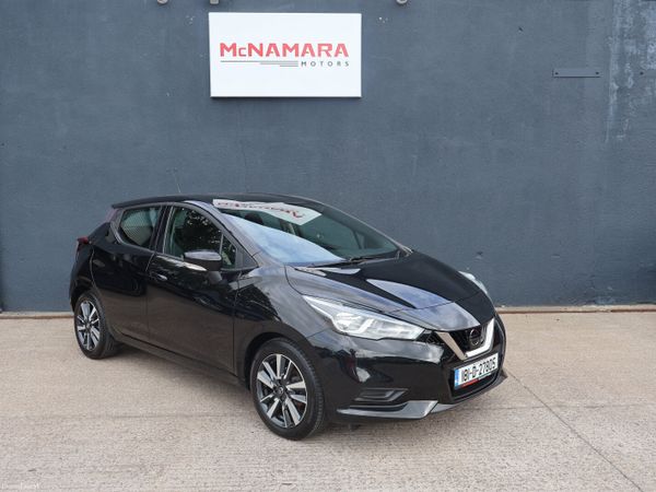 Nissan Micra Hatchback, Petrol, 2018, Black