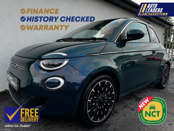 Fiat 500e Hatchback, Electric, 2023, Green