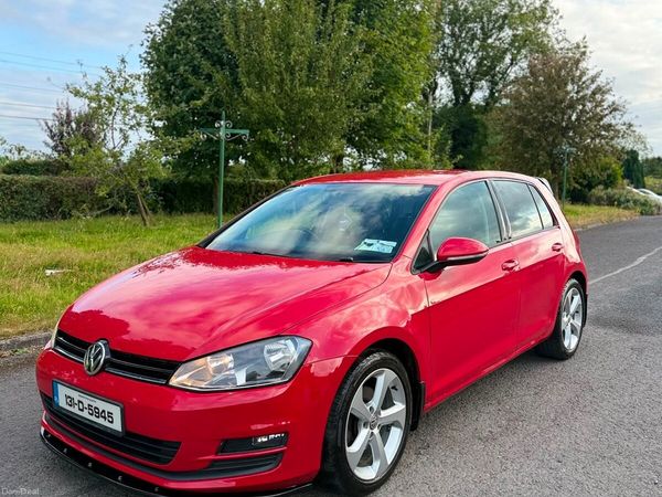 Volkswagen Golf Estate, Diesel, 2013, Red