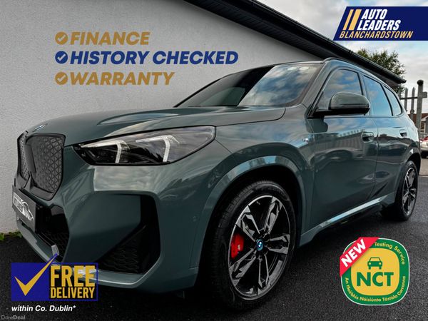 BMW iX1 SUV, Electric, 2025, Green
