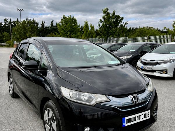 Honda Fit Hatchback, Petrol Hybrid, 2014, Black