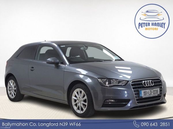 Audi A3 Hatchback, Diesel, 2015, Grey
