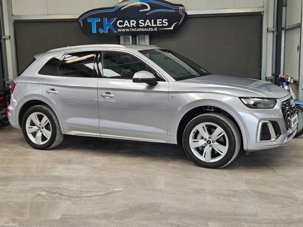 Audi Q5 SUV, Petrol Hybrid, 2022, Silver