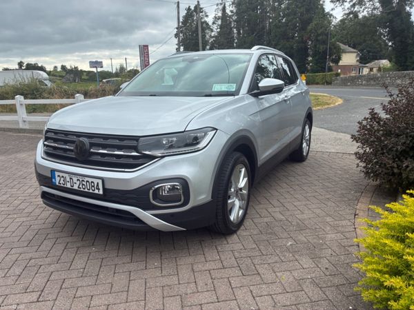 Volkswagen T-Cross SUV, Petrol, 2023, Grey