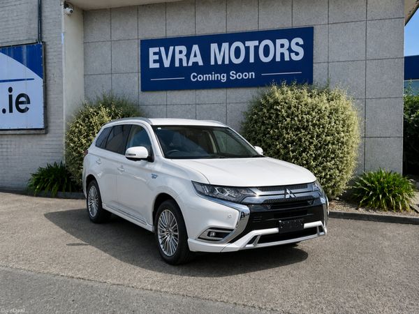Mitsubishi Outlander SUV, Petrol Plug-in Hybrid, 2021, White